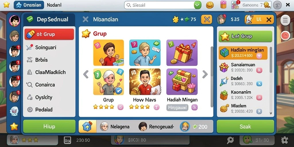 ufo777 - Bergabung dengan teman dalam mode multiplayer.